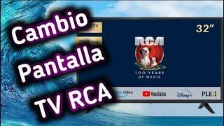 Transformando tu TV: Cómo Cambiar y Adaptar Pantalla de TV RCA 32'' .