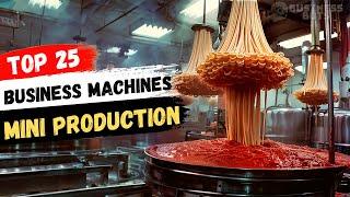 PROFITABLE BUSINESS MACHINES for mini production! Top 25 manufacturing business ideas 2024
