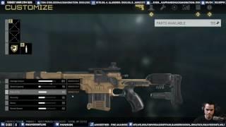 Deus Ex Mankind Divided - Elite Battle Rifle FULL UPGRADE Comparison - DLC GUN