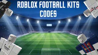 Roblox football/soccer kits codes