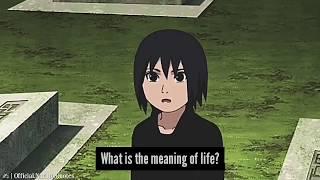 "What is the meaning of Life?" Itachi Ask to Orochimaru.