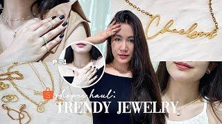 SHOPEE HAUL: Classy & Affordable Korean-Inspired Jewelry/Accessories (4.4 RECOS! )