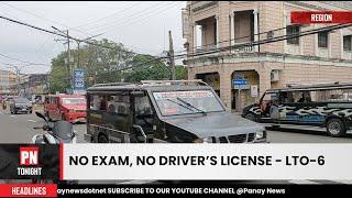 DRIVER'S EXAM REQUIRED - LTO-6 - Panay News Tonight (November 3, 2021)