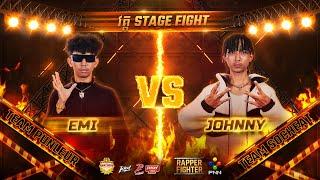 ការប្រកួតចាប់ផ្ដើមហើយគឺ     Emi VS Johnny Chan   វគ្គ STAGE FIGHT សប្ដាហ៍ទី ៣