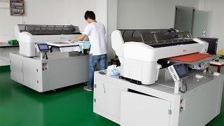 DTG printing factory take 2 Polar-Jet with Epson Surecolor T7000 for Industrial DTG printing