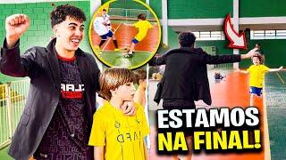 MEU IRMÃOZINHO FEZ UM GOLAÇO E CLASSIFICAMOS PARA FINAL!! 