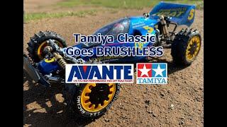 TAMIYA AVANTE HOBBYWING MAX10 3S BRUSHLESS CONVERSION