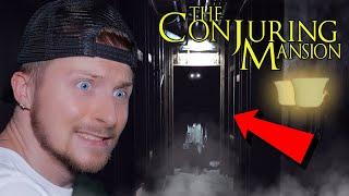 We see something HORRIFYING inside the CONJURING MANSION *SCARY*