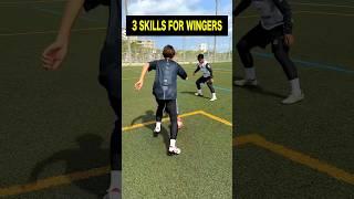 3 BEST SIMPLE 1v1 SKILLS on THE SIDE#shorts #football #soccer #footballskills #soccerskills