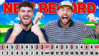 We set a NEW COURSE RECORD at Chart Hills Golf Club!