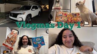 I got a new car! Advent Calendars | Vlogmas Day 1