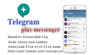 telegram plus messenger || telegram plus messenger features