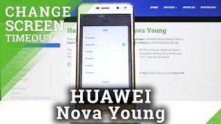 How to Change Screen Timeout in HUAWEI Nova Young – Screen Sleep Time