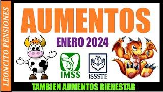 654-AUMENTOS A PENSIONES EN 2024!!!  #pension #adultos #adultosmayores #ayudasocial #pagos