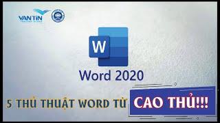 5 thủ thuật sử dụng Microsoft Word từ cao thủ - phần 1 | Dịch thuật Vạn Tín