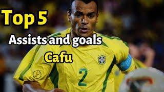 top 5 Assists and goals cafu