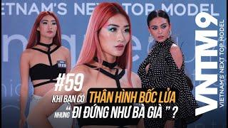 VNTM 9 | CASTING SERIES #59: KHI HOT GIRL "MẮT BIẾC" ĐỌ SỰ BỐC LỬA VỚI GIÁM KHẢO MÂU THUỶ