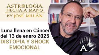 Distopía y shock emocional. La astrología de enero y la Luna llena del 13 de enero 2025.