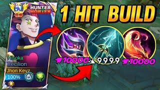 GLOBAL CECILION BEST ONE HIT BUILD FOR SOLO RANK! NO CLICKBAIT | BEST BUILD 2025