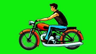 Bike Riding Green screen effect | Motor Cycle green screen effect