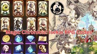 Magic Chronicle: Isekai RPG Codes