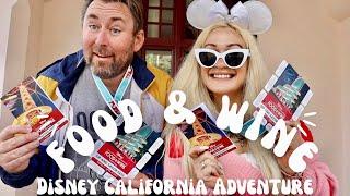 Food & Wine Festival Disney California Adventure | Food Review, Rides & More | The Daphne Show