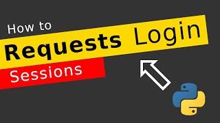 Python Requests login and persistent sessions tutorial : the "Hacker" way | Python web scraping