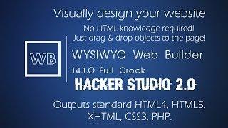 WYSIWYG Web Builder 14 Crack | Visually design your website | No HTML knowledge required |