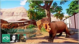  Giant Otter & underwater viewing | Desert Franchise Mode | Planet Zoo |