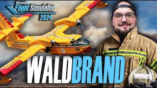 BIRDDOG mit der CL-415 im Einsatz! Es wird wieder gelöscht im Flugsimulator 2024 | Karriere Modus