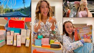 Day In My Life as an Influencer + Student (school, PR, brand deals, cross country, makeup, etc) 🫶