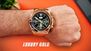 Luxury Gold Premium Smartwatch - The New Fire Boltt Blizzard 