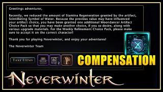 Symbol of Water Nerf Compensation! - Free Gifts: What to Choose Now!? - Neverwinter M28