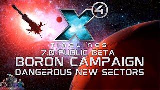 X4 7.0 Beta - Boron Campaign - ️Dangerous Sector Stations️