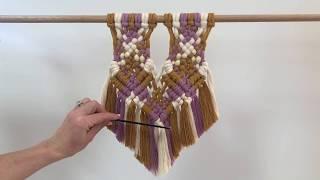 Macrame DIY Tutorials (fast version)