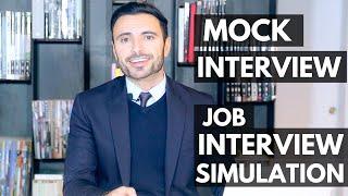 Job Interview Simulation and Training - Mock Interview