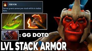 Lvl Stack Armor 9000 No One Can Hit Him Troll Warlord + Ultra Attack Speed Build Dota 2