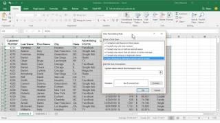Conditional Formatting with the AND function in Excel by Chris Menard