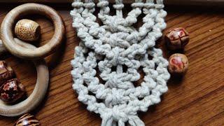 Macrame Wall Hanging Design Tutorial | Macrame Design Tutorial for Beginners | DIY Macrame Design