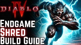 Diablo 4 - SHRED Druid Build Guide! All DIRE Wolf All the Time! // Season 3