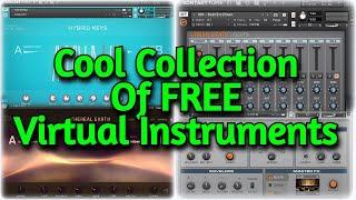 New Kontakt 7 Player FREE by Native Instruments (Pack Of VST Instruments, Synths) - Install & Demo