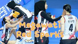 2025/03/05 경기후 메가왓티 정관장배구 Megawati Liga Voli Korea Red Sparks