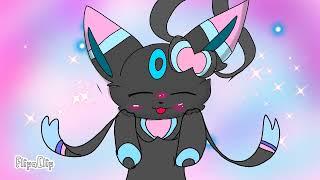 Time lapse meme Sylveoh and Umbreon (Flipaclip)