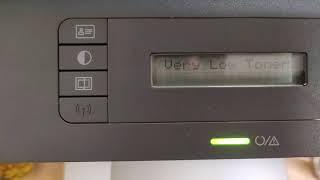 Very low toner error issue l in printer HP LaserJet MFP 136nw l