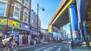 South London Brixton Walk from Clapham Common incl. Electric Avenue & Market  4K Binaural