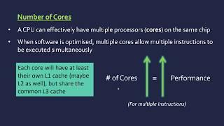 Factors Affecting CPU Performance (Clock Speed, Cache & Multiple-Cores)