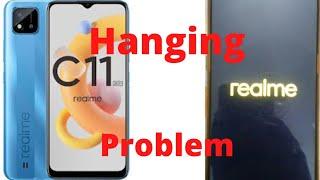 Realme c11 2021 stuck on logo hanging Problem fix Softwere issue solved over loaded