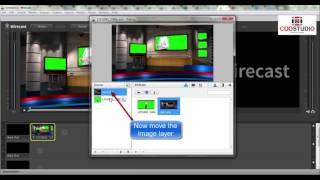 Wirecast Tutorial- How to use Virtual Sets & Chroma Key