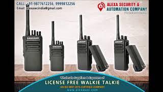 Indian License Free Walkie Talkie suppliers dealers distributors in Delhi India