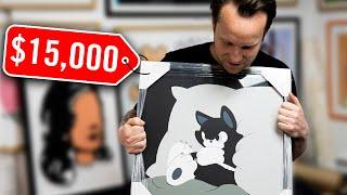 TURNING £150 print into an AUCTION RECORD: Inside MOOSEY ART